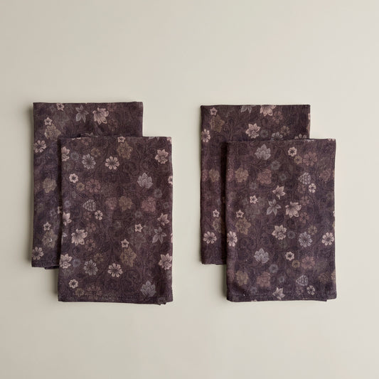 Serviettes de table Maison AKB pur lin européen (Ensemble de 4) – Kim