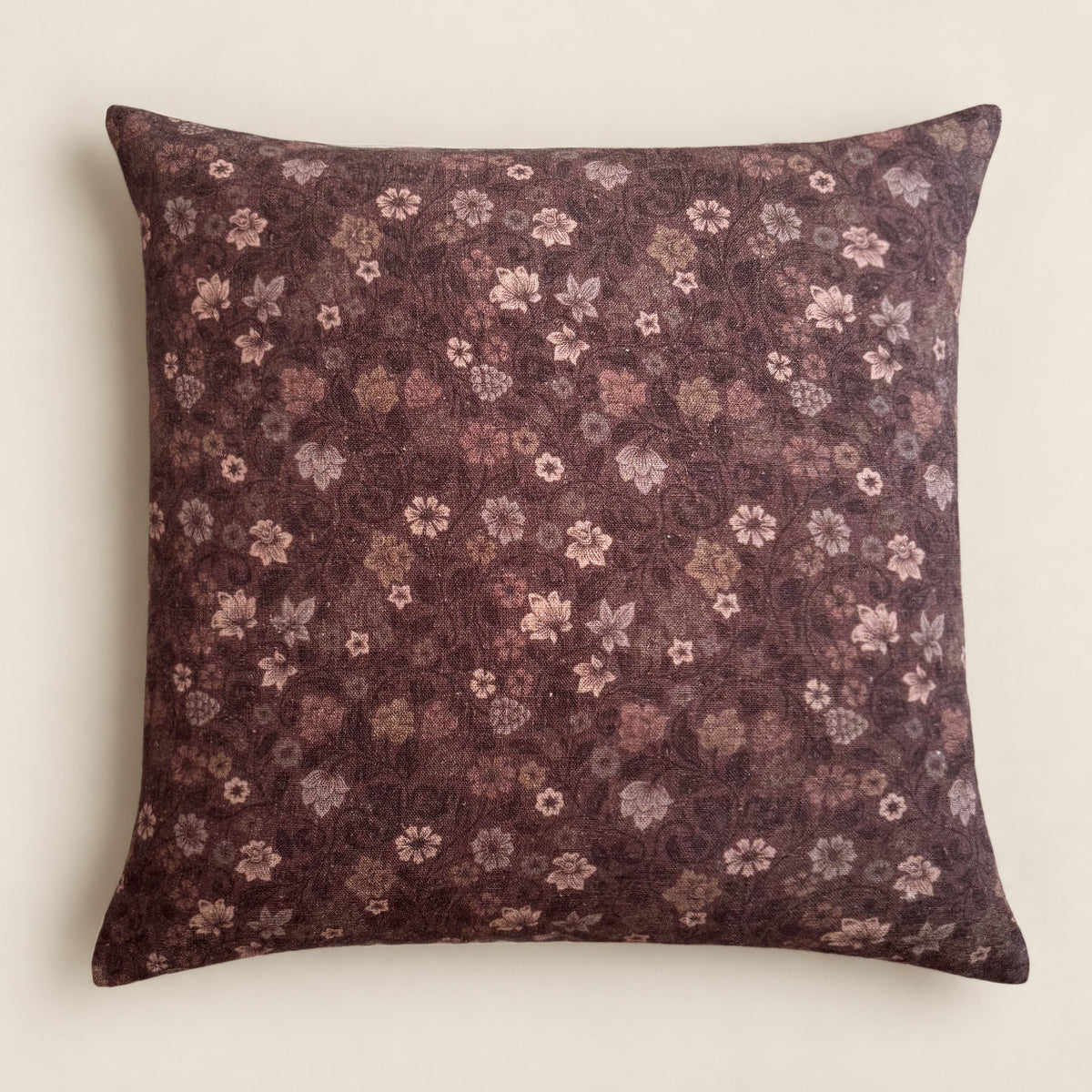 AKB House pure European linen Kim – 20" x 20" throw pillow