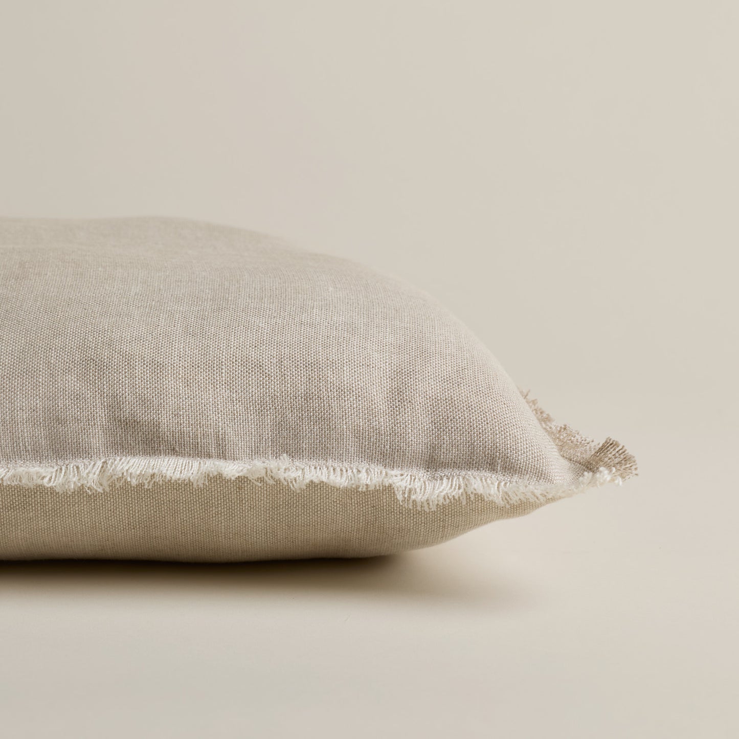 Housse de coussin pur lin européen - 26" X 26" Naturel