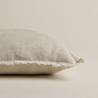 Housse de coussin pur lin européen - 26" X 26" Naturel