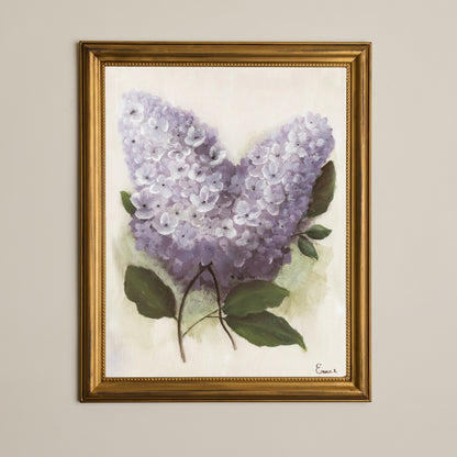 Collection paysages et nature morte - Bouquet de lilas