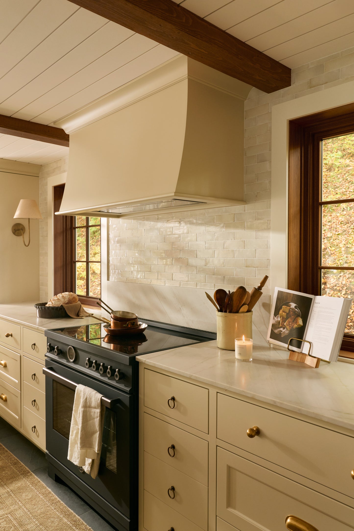 Linge à vaisselle pur lin européen - Crème