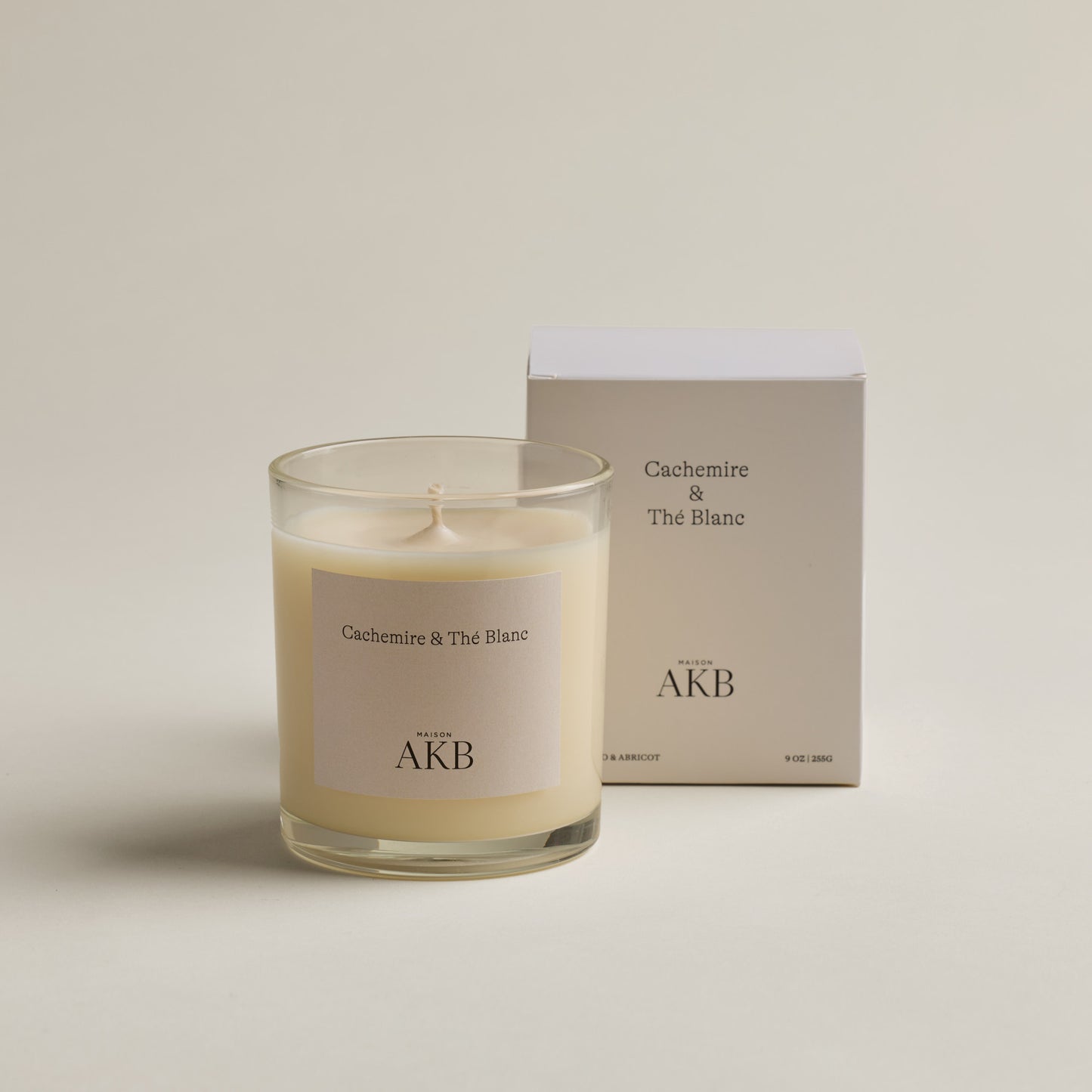 Chandelle Cachemire & Thé blanc