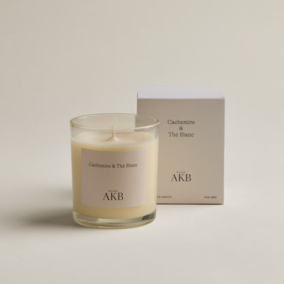 Chandelle Cachemire & Thé blanc