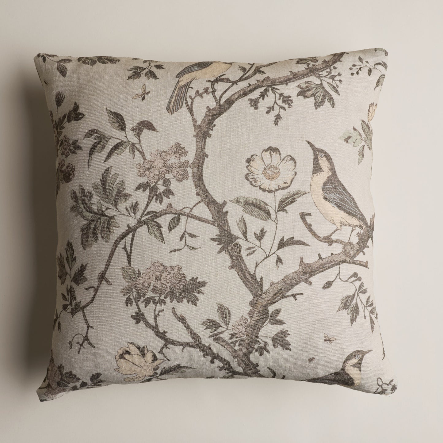 Maison AKB European Pure Linen Cushion Cover Danielle – Fits 20" x 20" cushion