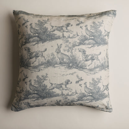 Housse Maison AKB pur lin européen Will & Thom – coussin de format 26" x 26"