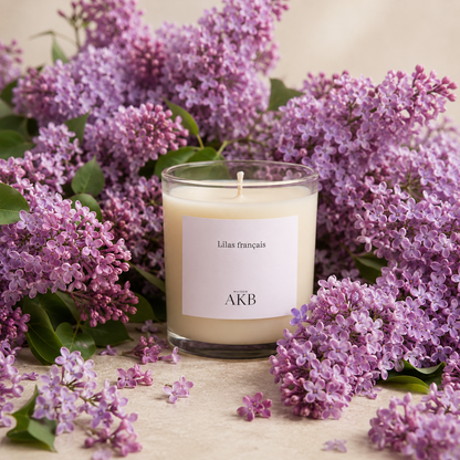 Chandelle Lilas français