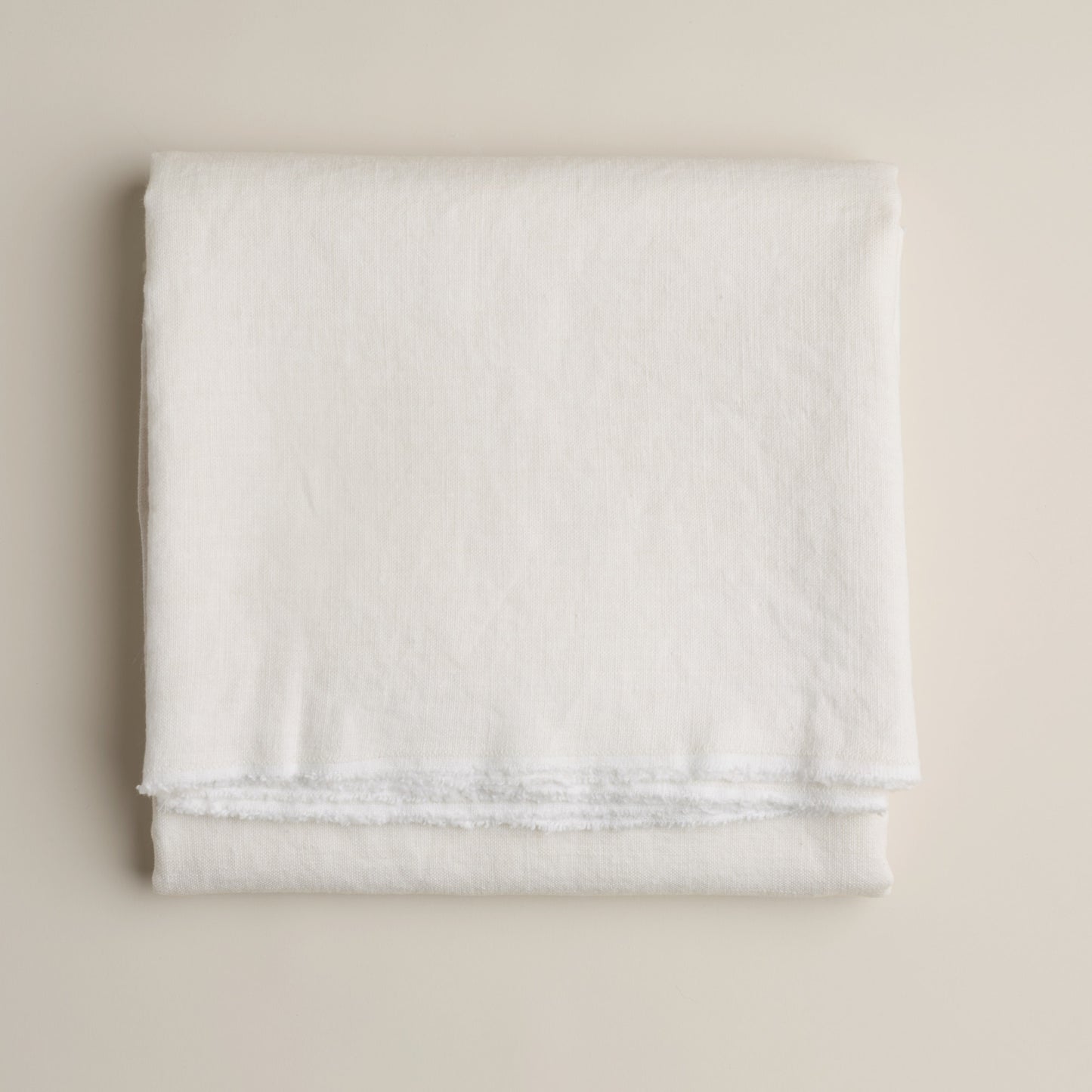 Nappe pur lin européen - Crème