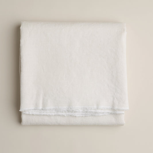 Nappe pur lin européen - Crème