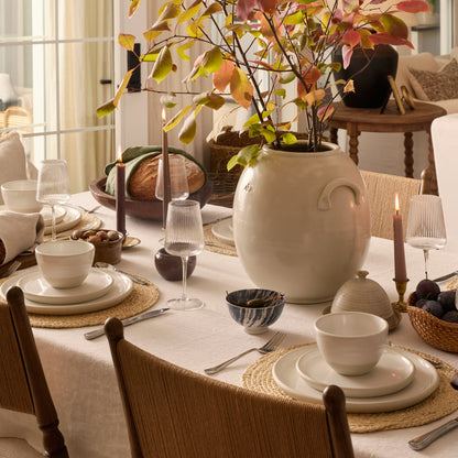 Nappe pur lin européen - Crème