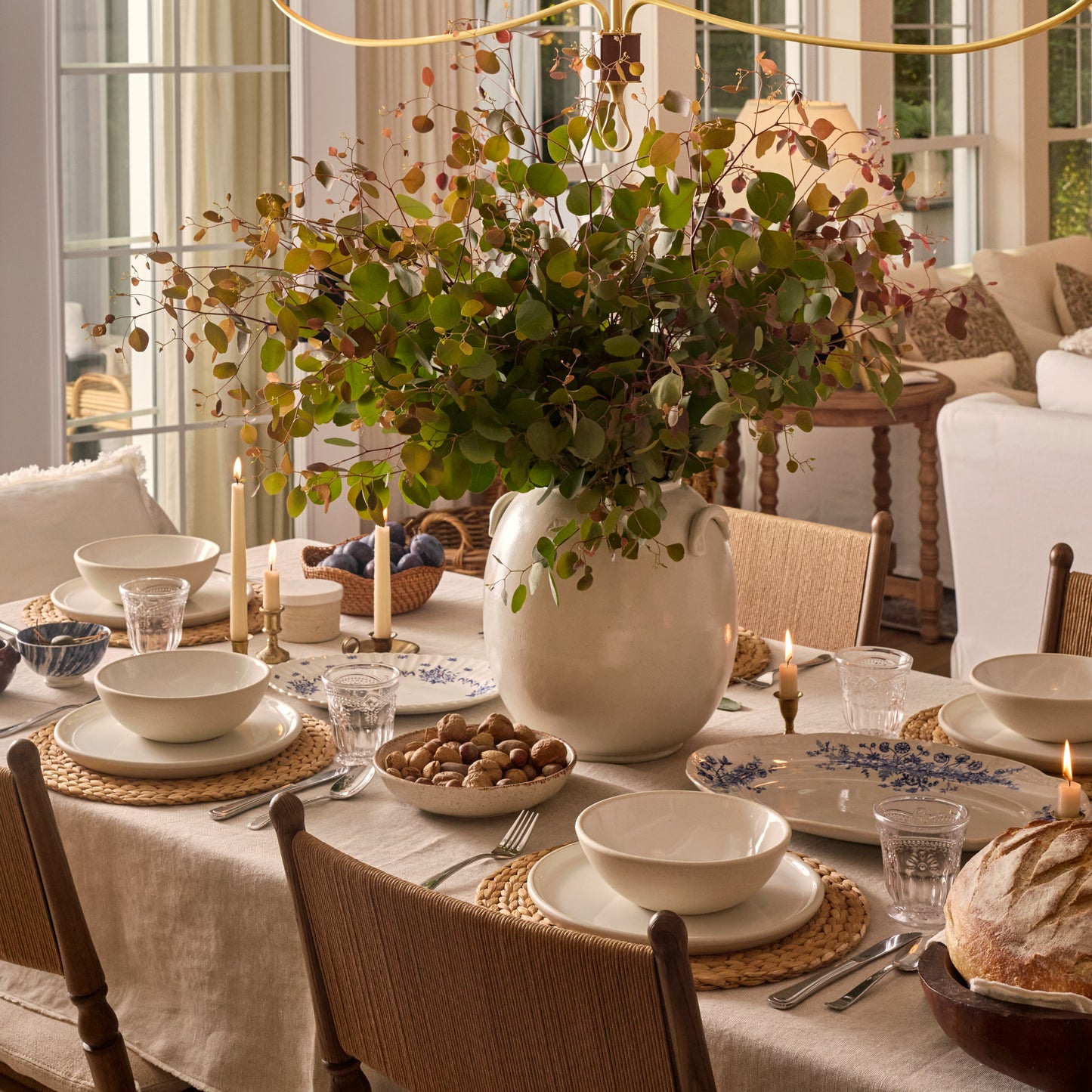 Nappe pur lin européen - Naturel