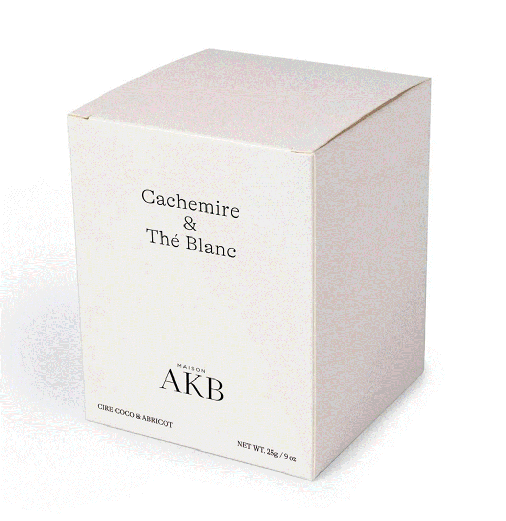 Chandelle Cachemire & Thé blanc