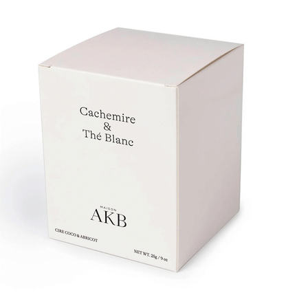 Chandelle Cachemire & Thé blanc