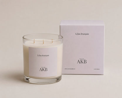 Chandelle Lilas français