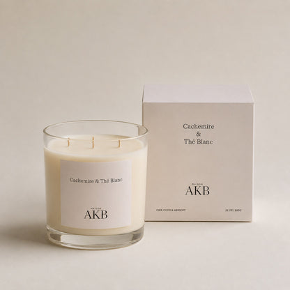 Chandelle Cachemire & Thé blanc