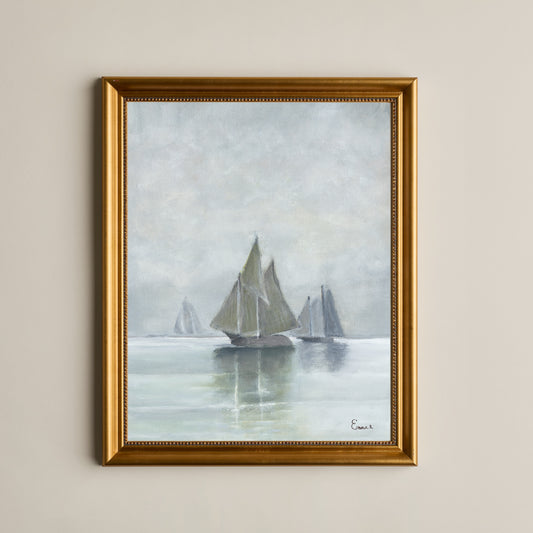Landscape and Still Life Collection - Sailboats